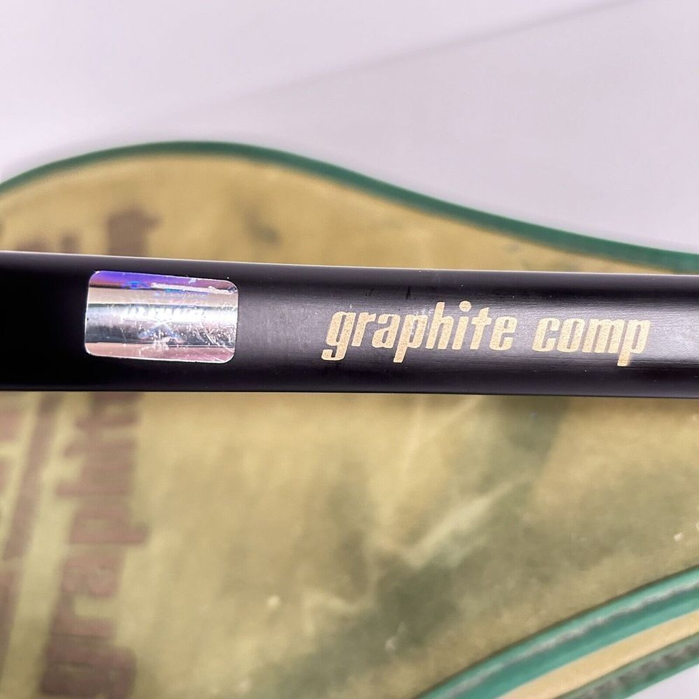 Prince Graphite Series 110 One Stripe Tennis Racquet Grip 4 1/2" Org Grip String - Picture 16 of 16